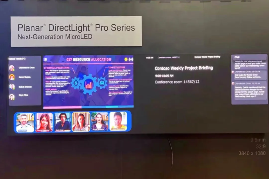 Directligth Pro painel de LED leyard na infocomm 2025