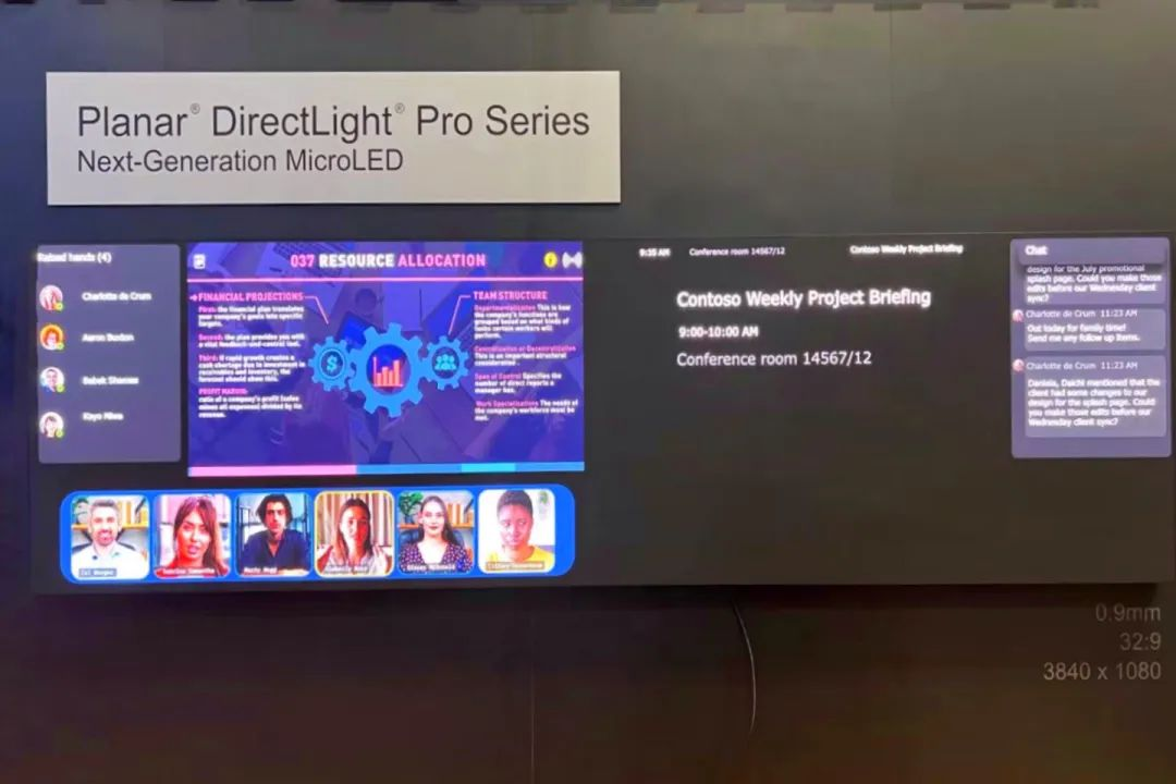 Directligth Pro painel de LED leyard na infocomm 2025
